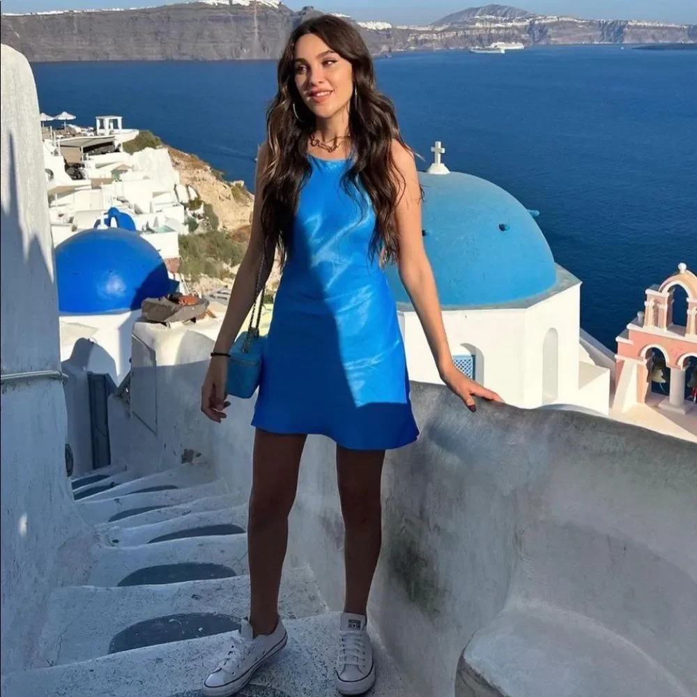 ZARA RING TRIM SLIP DRESS - Picture 11 of 16